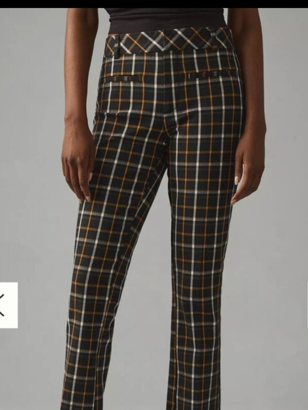 Anthropologie  Slim Kick Flare Pants Size 8